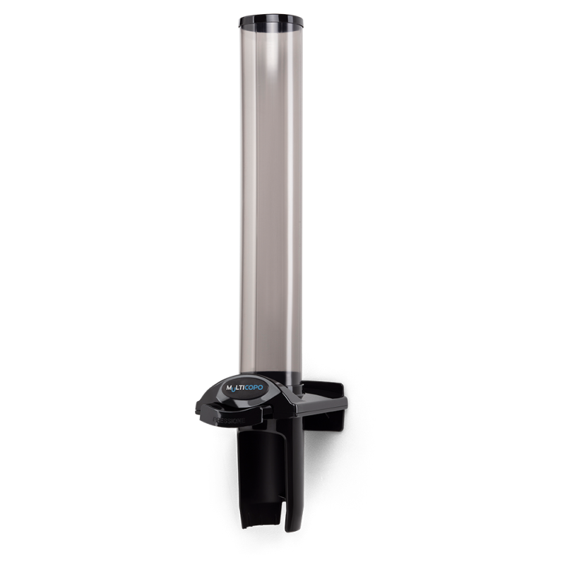 Dispenser Poupador de Copos p Água - 150ml a 200ml - Preto - Nobre