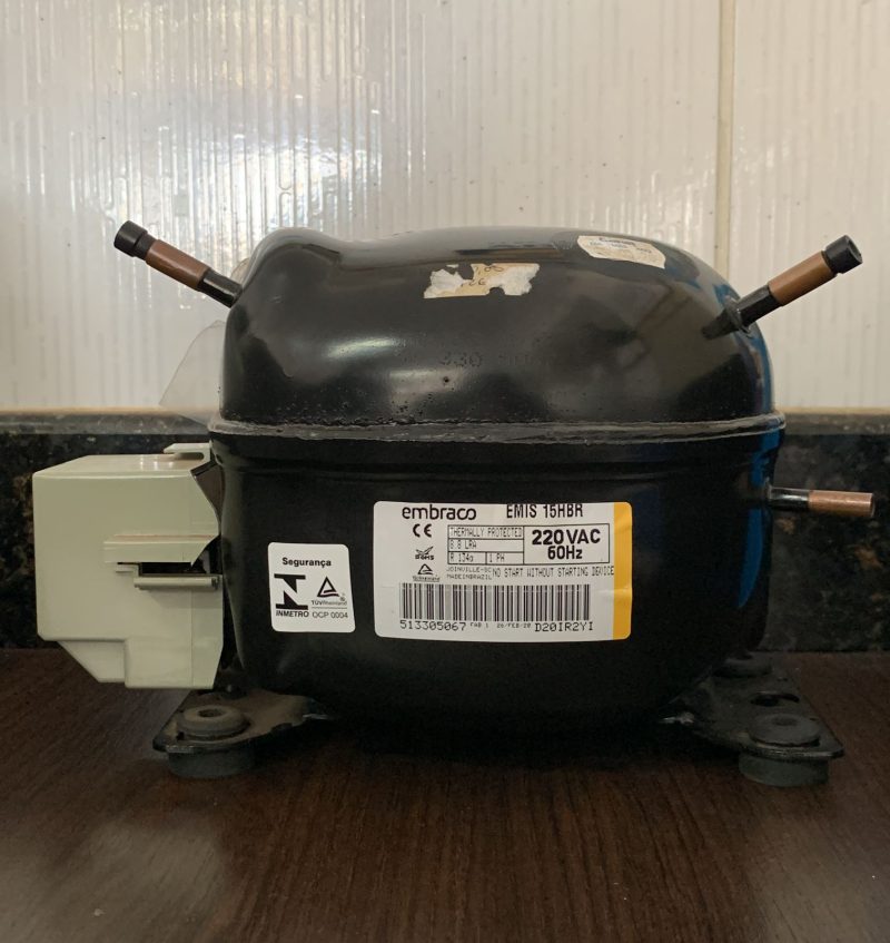 Motor compressor EMBRACO EMIS 15HBR 134A 1/12 (8.8 LRA)